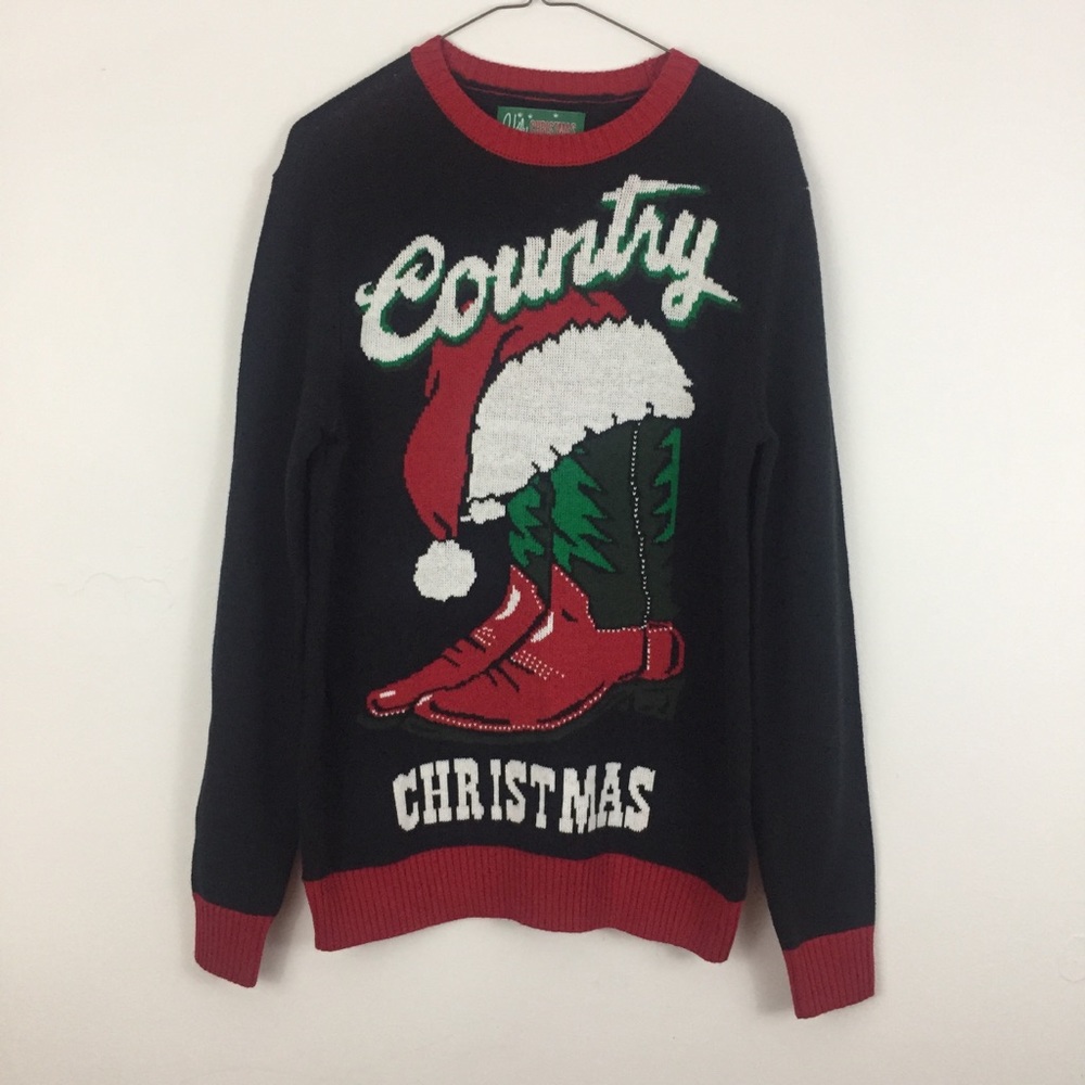 Country Christmas Sweater
